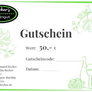 50 € GUTSCHEIN