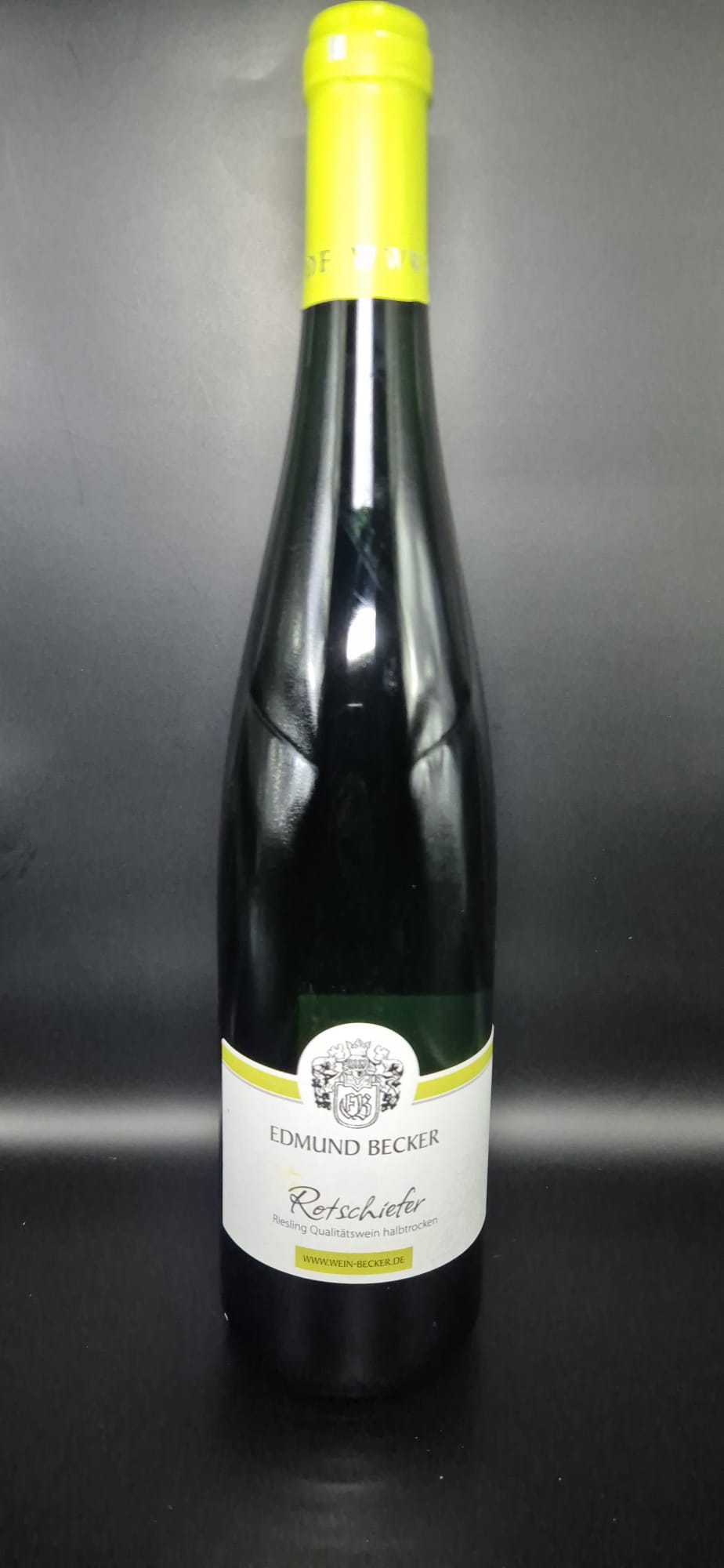 Rotschiefer Riesling Qualitätswein halbtrocken, Zeltingen-Rachtiger Deutschherrenberg