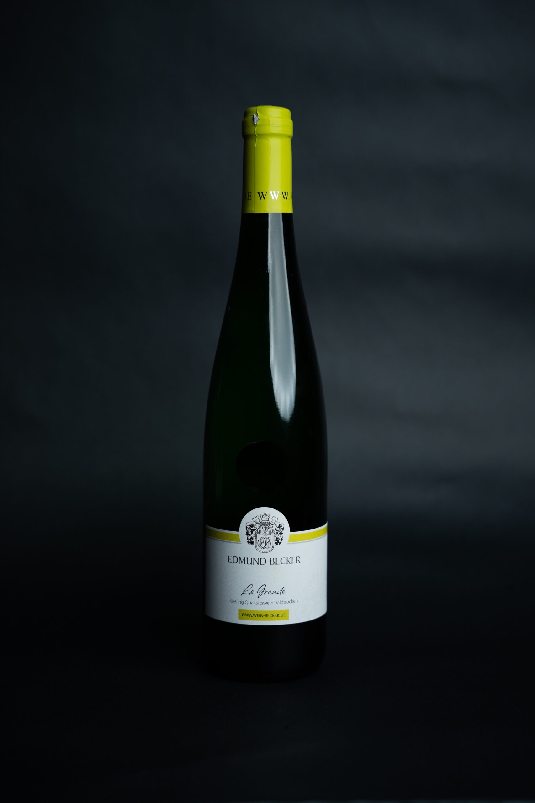 "Le Grande" Riesling Qualitätswein halbtrocken, Zeltinger Sonnenuhr